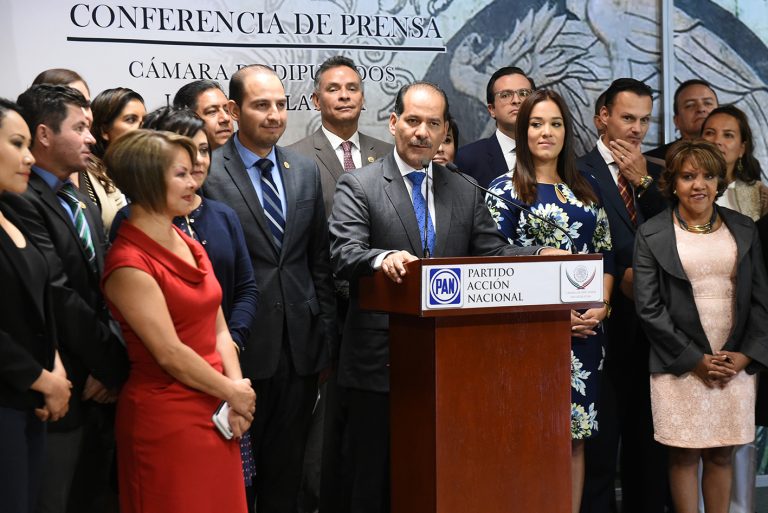 PAN en la Cámara de Diputados anuncia respaldo al gobierno electo