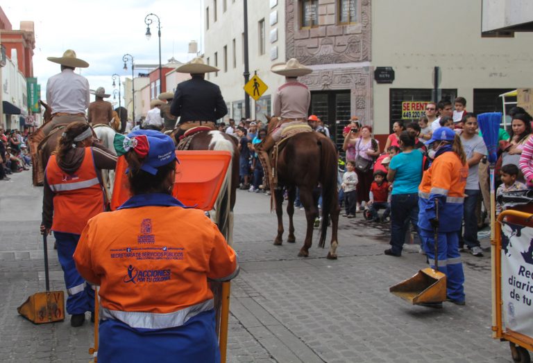 Garantiza municipio la limpieza de espacios públicos durante la celebración de la Independencia de México