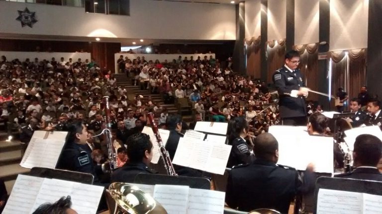 Ofrecerá concierto la Sinfónica de Alientos de la Policía Federal
