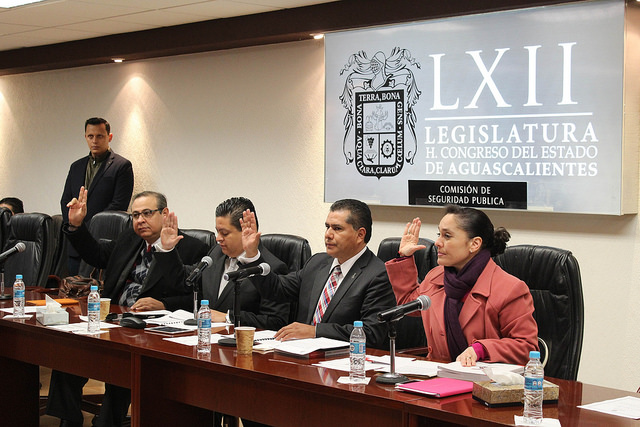 Aprueban dictamen de la Ley de Uso de la Fuerza en el Estado de Aguascalientes