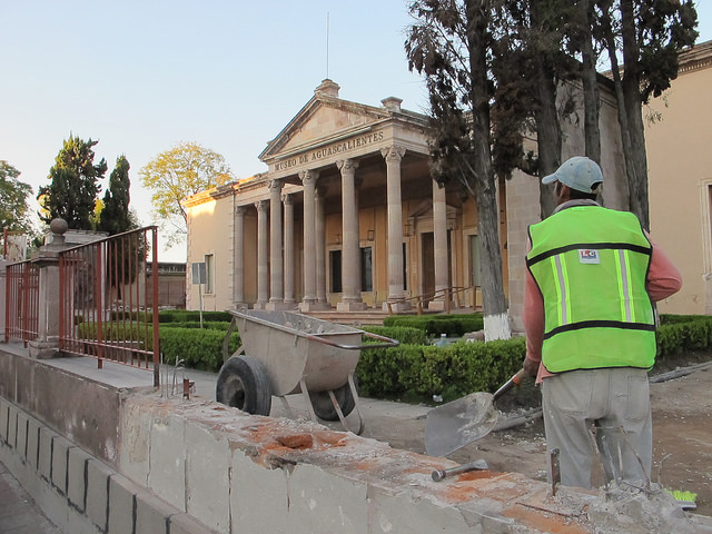 Explican derrumbe de barda del Museo Aguascalientes