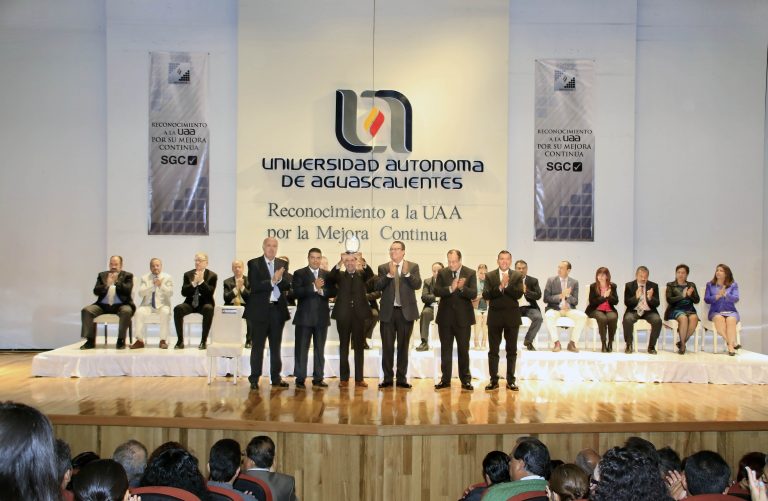 UAA recibe reconocimiento por su mejora continua