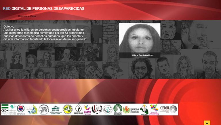 Subirá Cedha registro de denuncias de desaparecidos a Red Nacional