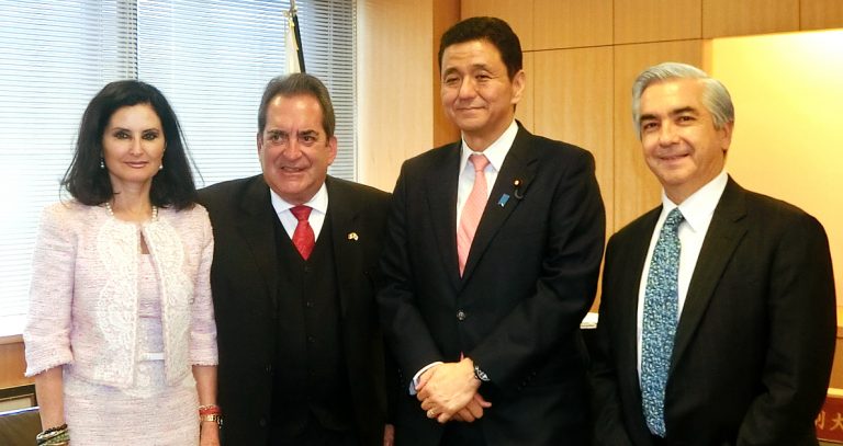 Se reúne gobernador con el Ministro de Relaciones Exteriores de Japón