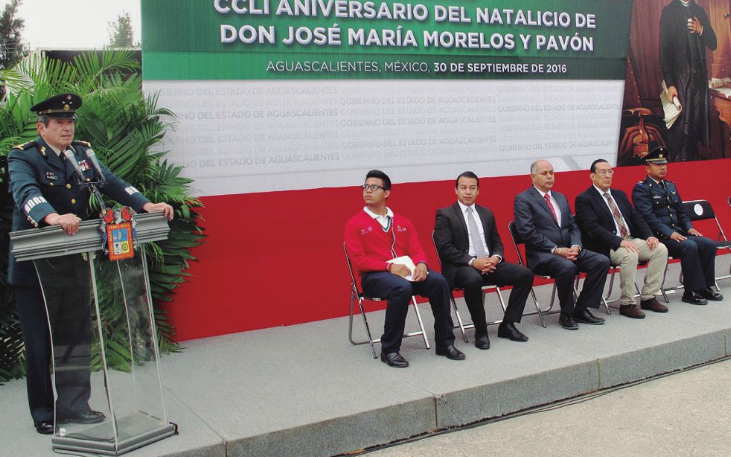 Recuerdan a José María Morelos como uno de los forjadores de la nación