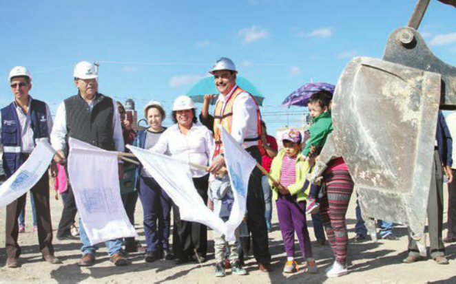 Inician obras de construcción de parque en Vistas del Sur