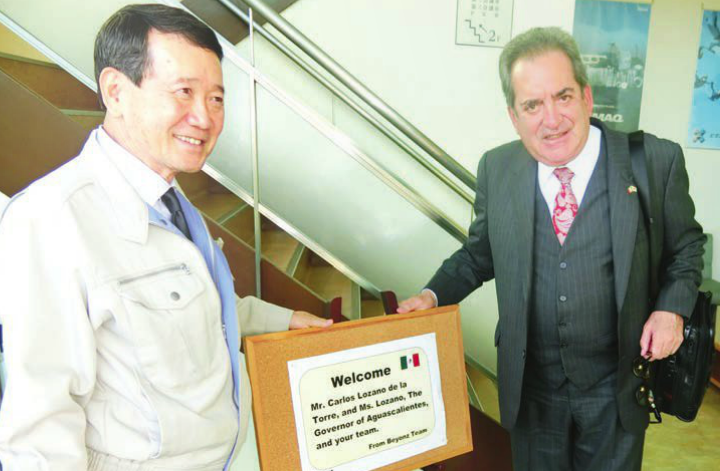 Corporativos japoneses contemplan incrementar sus operaciones en Aguascalientes