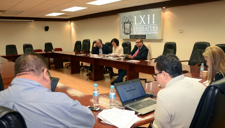 Quedó aprobado en comisiones dictamen para eliminar el fuero en Aguascalientes