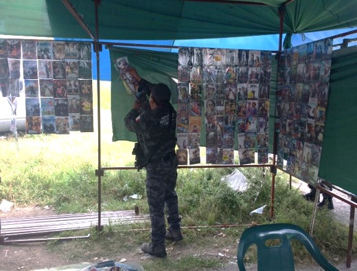 Asegura PGR 96 kilos de piratería y siete máquinas tragamonedas