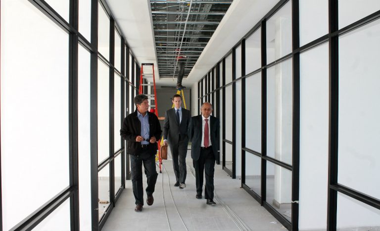 Supervisan construcción de Ciudad Justicia y Salas de Juicio Oral en Calvillo