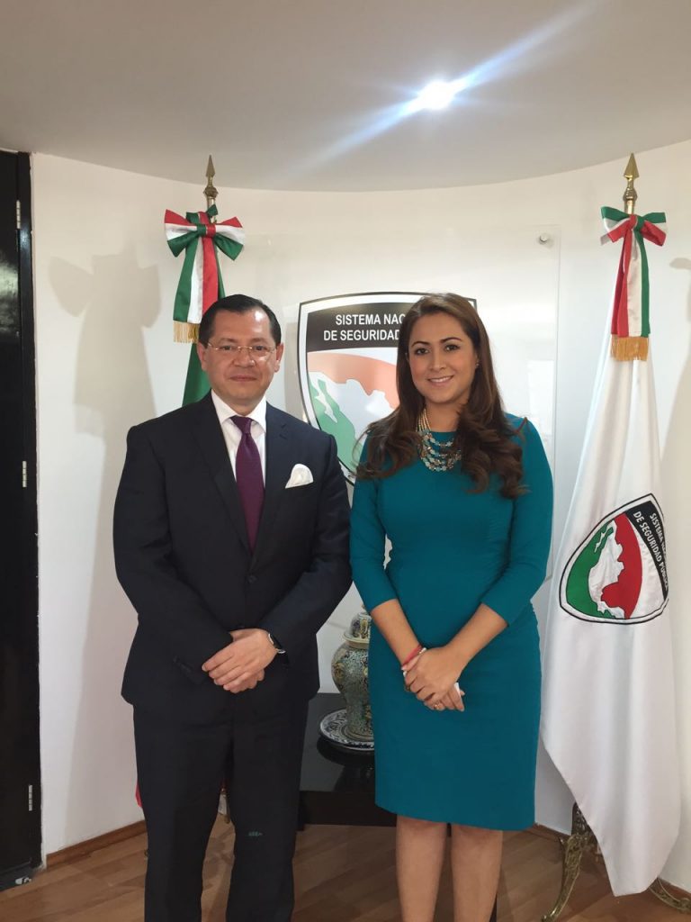 Reunión con el Secretario Ejecutivo del Sistema Nacional de Seguridad Pública