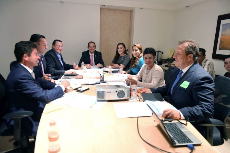 Se reúne Teresa Jiménez con diputados federales