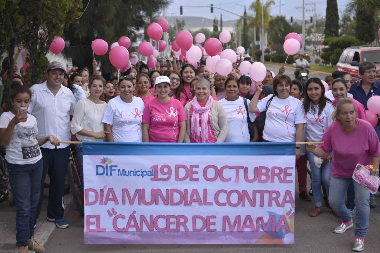 Conmemoró DIF de Jesús María el Día Internacional contra el Cáncer de Mama 