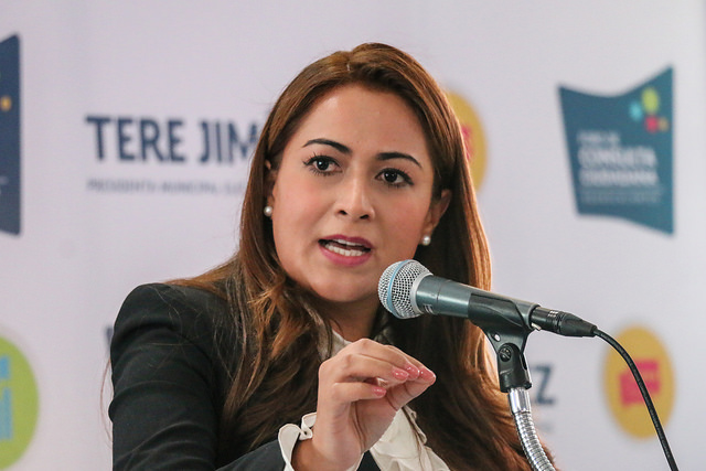 Prepara Teresa Jiménez llegada al Ayuntamiento de Aguascalientes