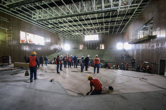 Realizan gira de supervisión de obras por 184 millones de pesos