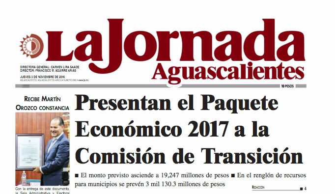 LJA 03 de Noviembre 2016