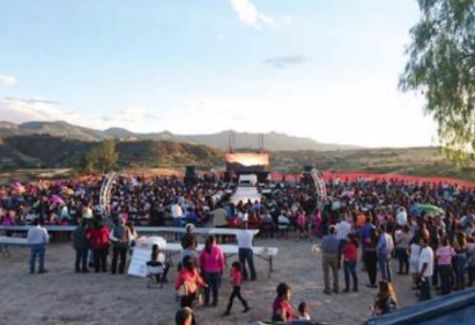 Arranca la construcción de Santa Cruz monumental en Calvillo