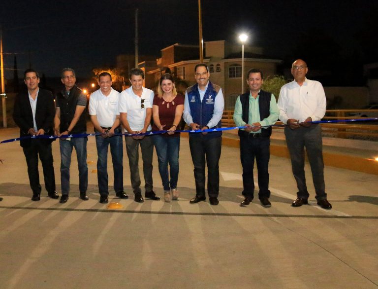 Entregan infraestructura vial al norte de la ciudad