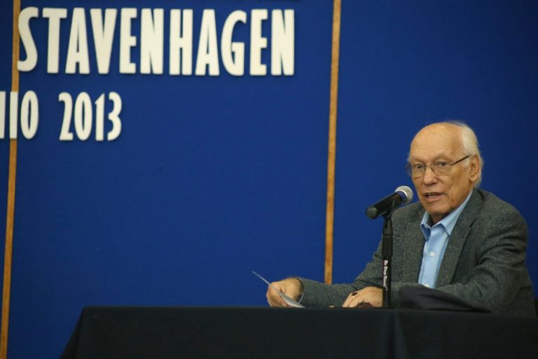 Falleció el sociólogo Rodolfo Stavenhagen