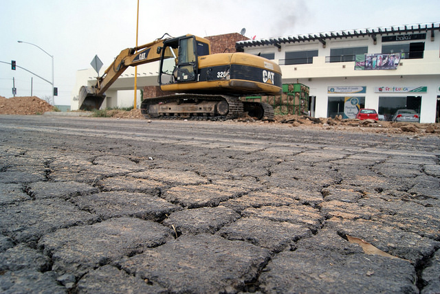 Piden dar continuidad a repavimentación de calles con concreto hidráulico