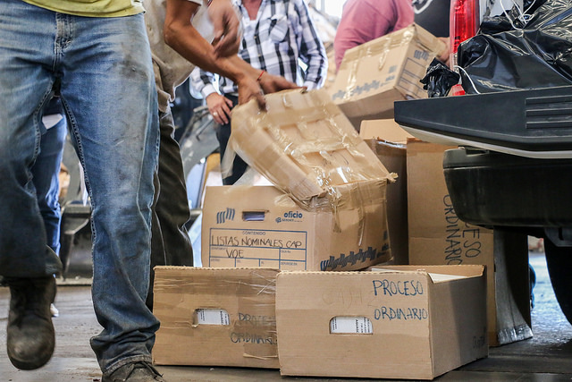 Destruyen boletas y documentación electoral utilizada en comicios de 2015