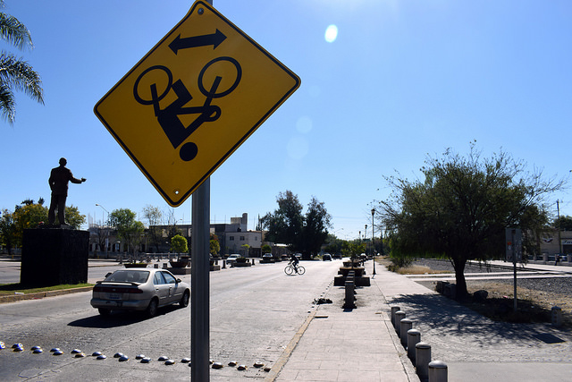 Señalamientos de prioridad ciclista han sido un desperdicio