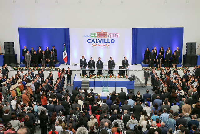 Rinde protesta Adán Valdivia como presidente municipal de Calvillo