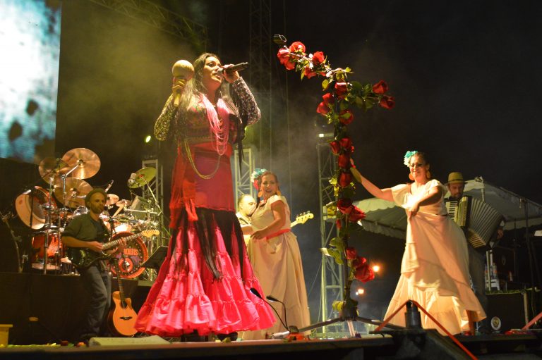 Lila Downs ofreció concierto en Calvillo