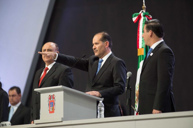 Rinde protesta Martín Orozco Sandoval como gobernador constitucional de Aguascalientes