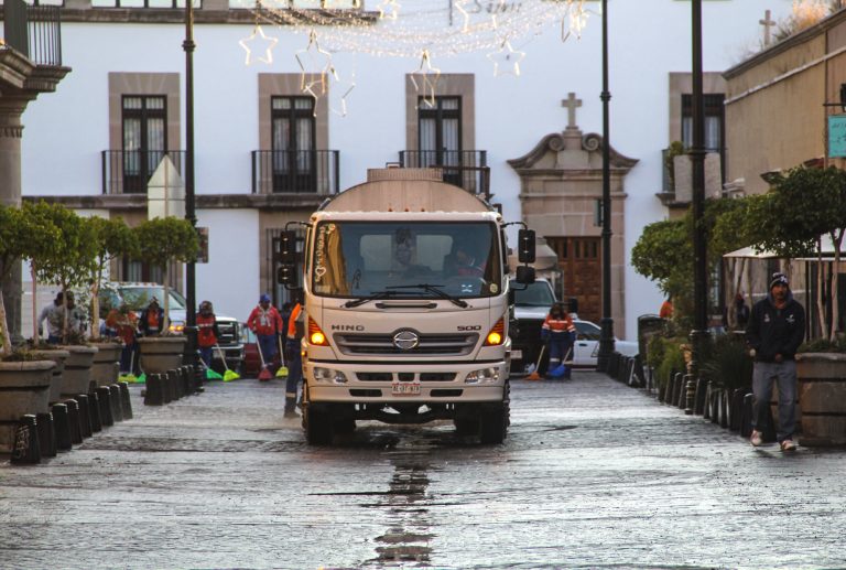 Limpieza del Centro Histórico