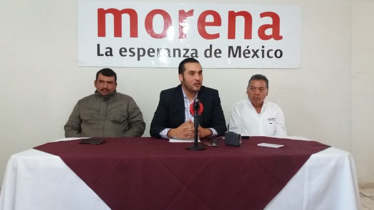 Exige Morena a Martín Orozco perseguir irregularidades del gobierno de Lozano de la Torre