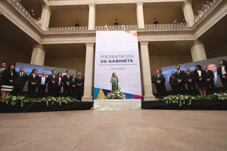 Así queda definido el gabinete de Teresa Jiménez, alcaldesa de Aguascalientes