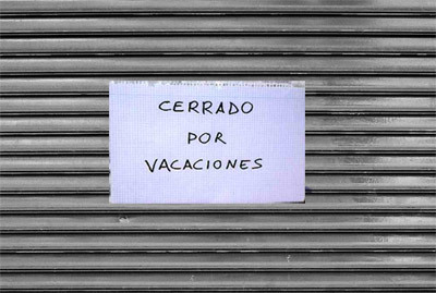 La transparencia toma vacaciones