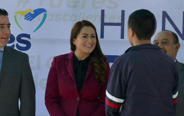 Honores a la Bandera en la Escuela Secundaria General No. 1 Benito Juárez