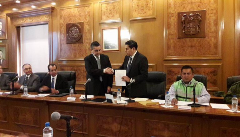 Enrique Montalvo Vivanco es nombrado coordinador estatal de Protección Civil