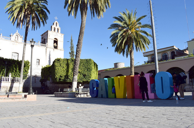 Gira de supervisión de obra en Calvillo