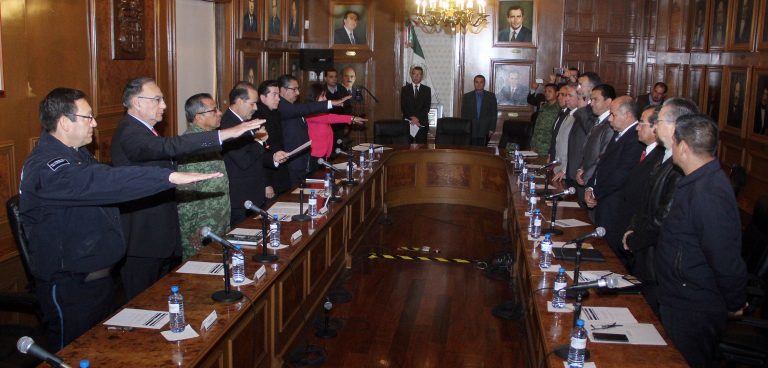 Fue instalado el Consejo Estatal de Seguridad Pública