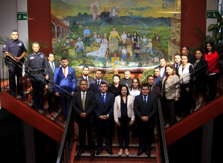 Presenta alcalde de Calvillo su gabinete municipal