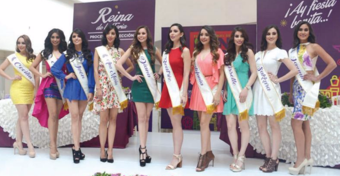 Presentan a candidatas a reina de la Feria Nacional de San Marcos  2017