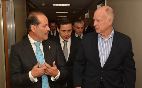 Gobernadores de Aguascalientes y California firman acuerdo a favor del medio ambiente
