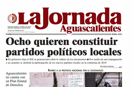 LJA Jueves 2 de febrero 2017