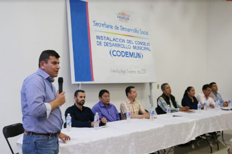 Se instaló el Consejo de Desarrollo Municipal de Calvillo