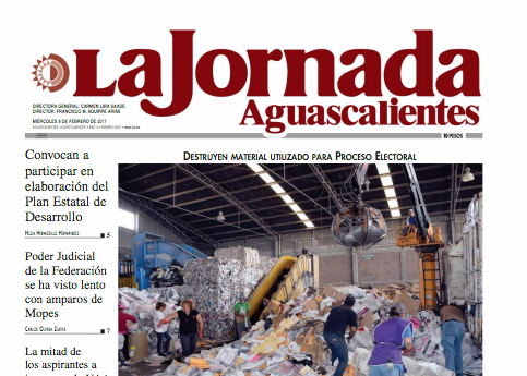 LJA miércoles 8 de febrero 2017