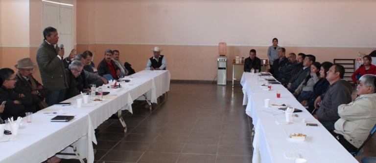 Regularizarán predios, programas sociales y urbanización de colonias en Cosío