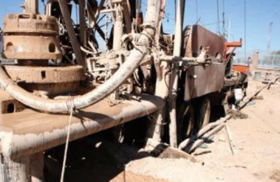 Perforan pozo para suministro del nuevo Hospital Hidalgo