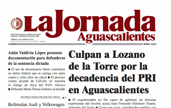 LJA Domingo 12 de febrero 2017