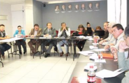 Dan seguimiento a los trabajos en el Bordo Santa Elena