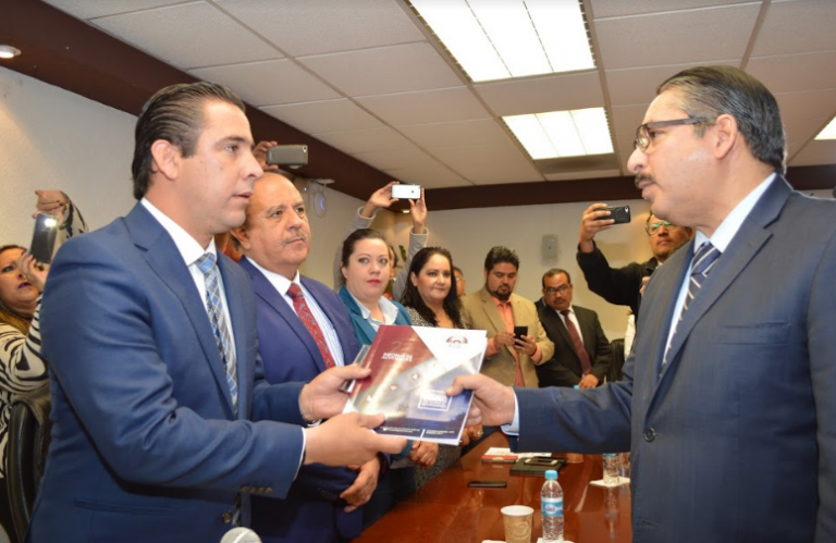 Recibe Congreso estatal informe de labores del fiscal