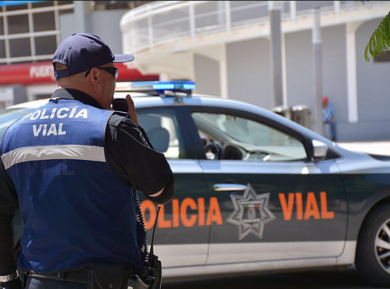 Operativo de seguridad por el partido Necaxa-Atlas