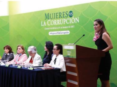 Participación de la mujer refuerza combate al abuso de poder y a la corrupción